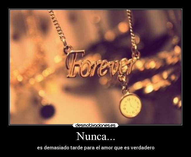 Nunca... - 