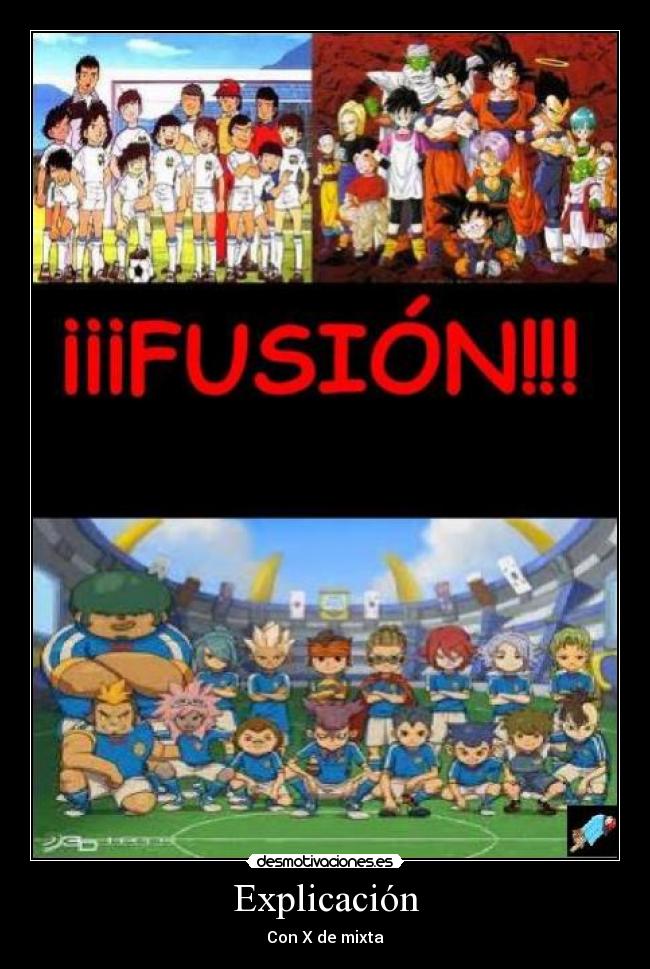 Explicación - Con X de mixta