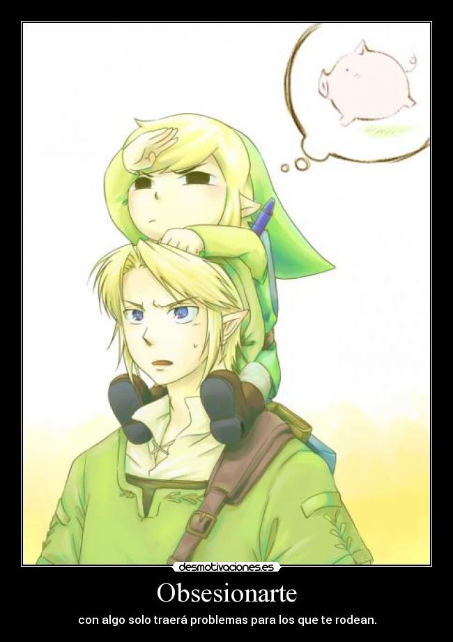 Obsesionarte - con algo solo traerá problemas para los que te rodean.