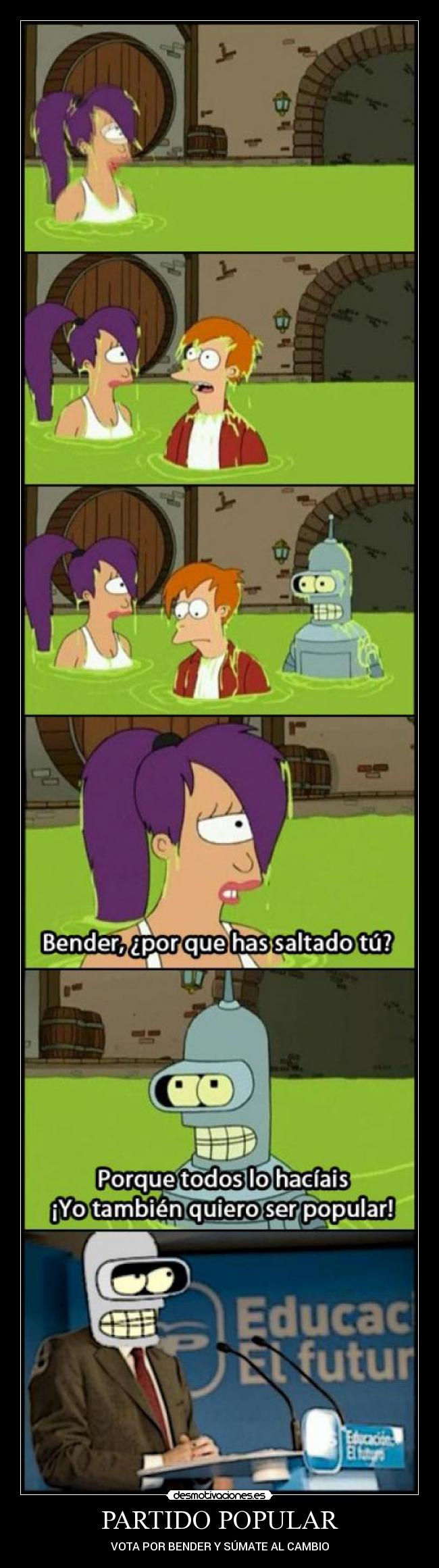 PARTIDO POPULAR - VOTA POR BENDER Y SÚMATE AL CAMBIO