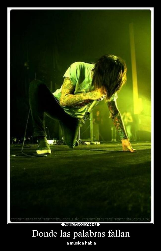 Donde las palabras fallan - 