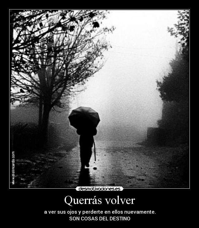 Querrás volver -