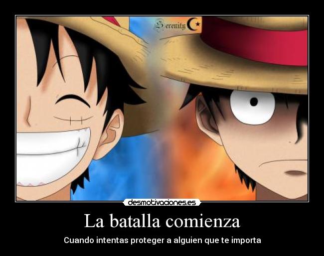 La batalla comienza - Cuando intentas proteger a alguien que te importa