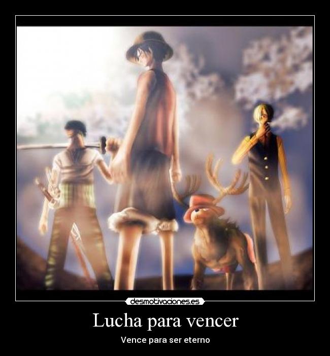 carteles one piece retu luffy zoro sanji chopper desmotivaciones