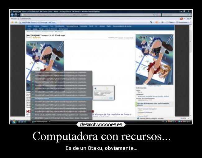 Computadora con recursos... - 