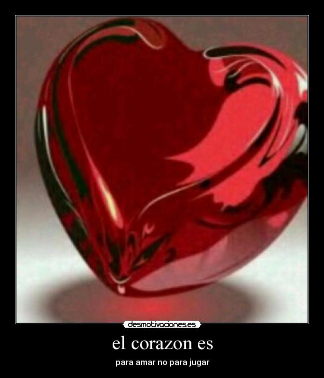el corazon es -
