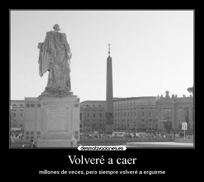 Volveré a caer -