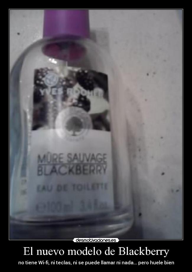 El nuevo modelo de Blackberry - 