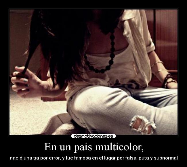En un pais multicolor, - 