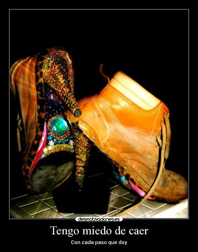 Tengo miedo de caer - 