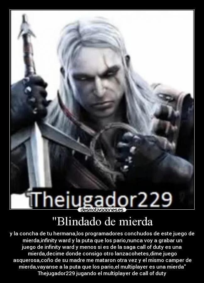 Blindado de mierda -