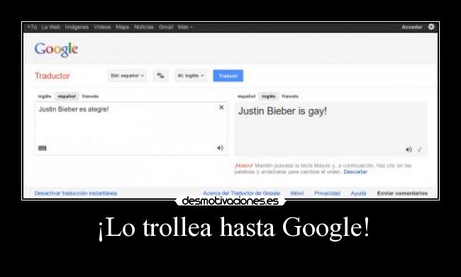 ¡Lo trollea hasta Google! - 