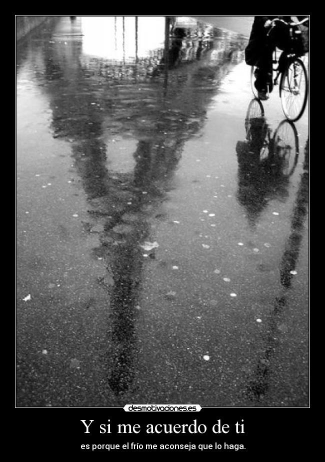 Y si me acuerdo de ti -