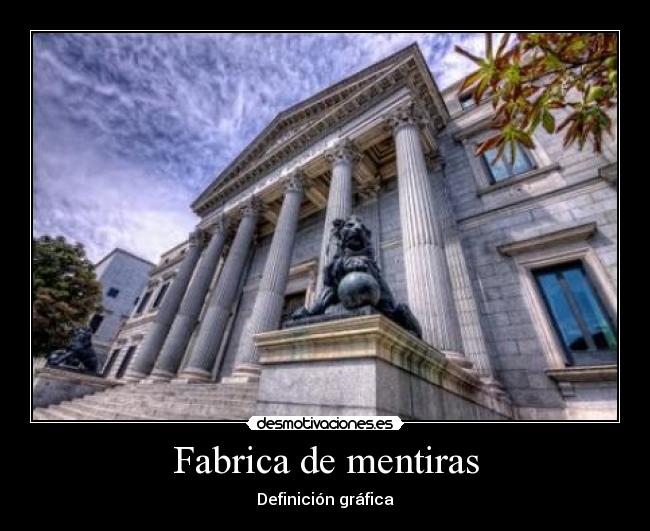 Fabrica de mentiras - Definición gráfica