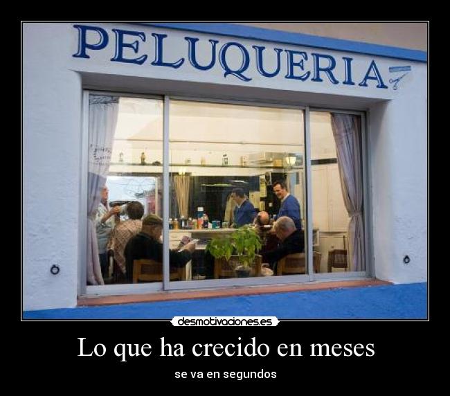 Lo que ha crecido en meses - se va en segundos