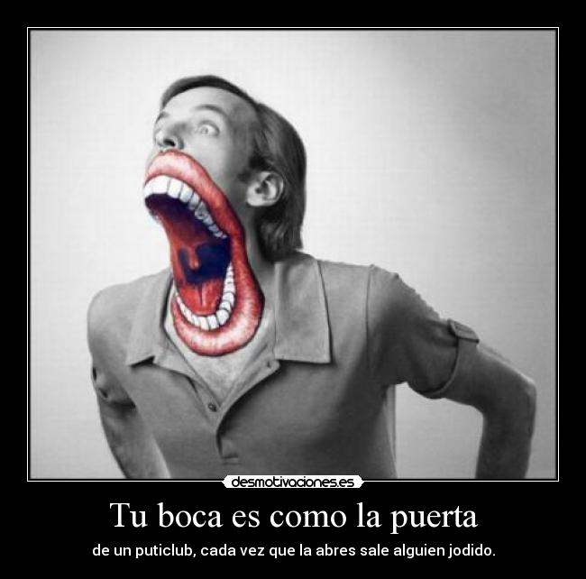 Tu boca es como la puerta - 