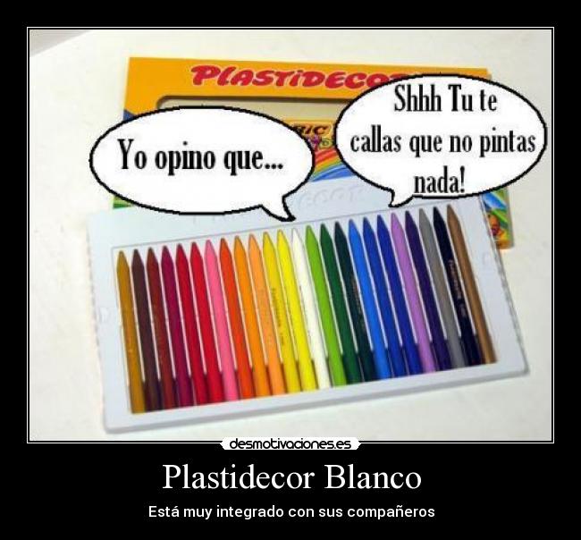 Plastidecor Blanco -