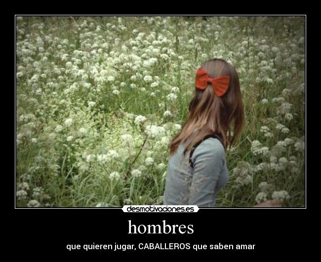 hombres -