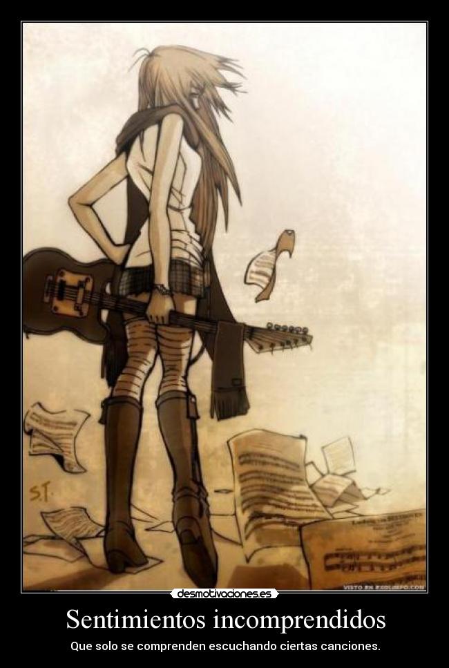 Sentimientos incomprendidos -