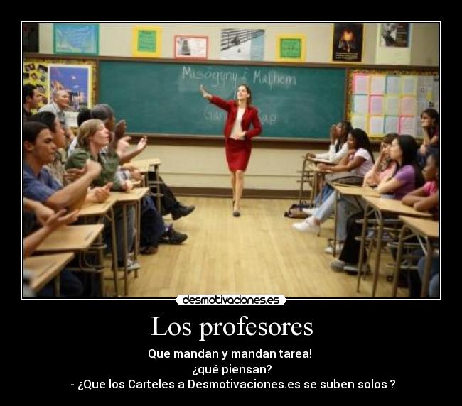 Los profesores -