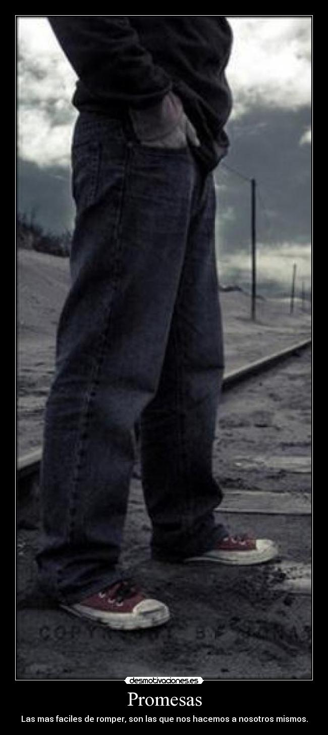 carteles promesas desmotivaciones