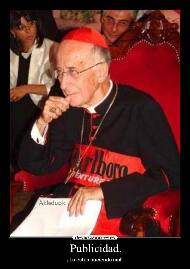 Publicidad. - ¡¡Lo estás haciendo mal!!