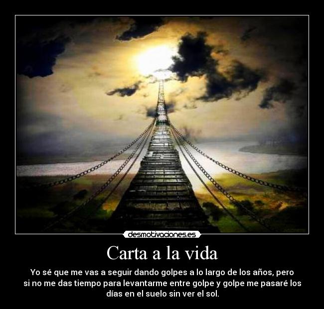 carteles vida abandonada habitacion castigo desmotivaciones