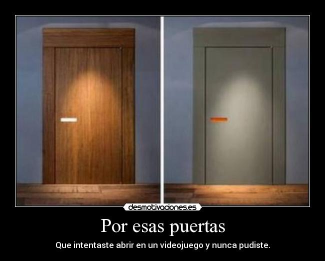 Por esas puertas - 