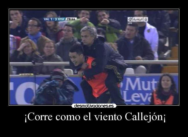 ¡Corre como el viento Callejón¡ -