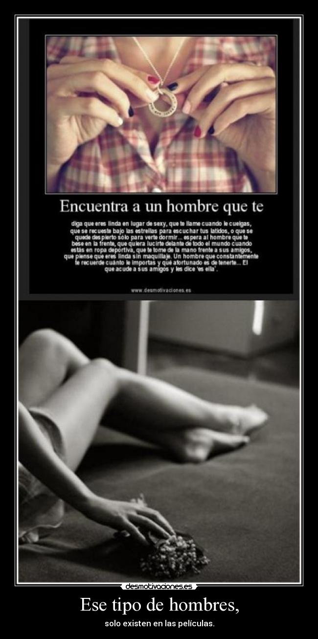 Ese tipo de hombres, - 