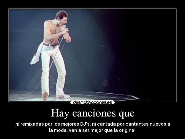 Hay canciones que -
