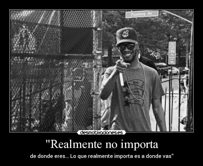 Realmente no importa - 