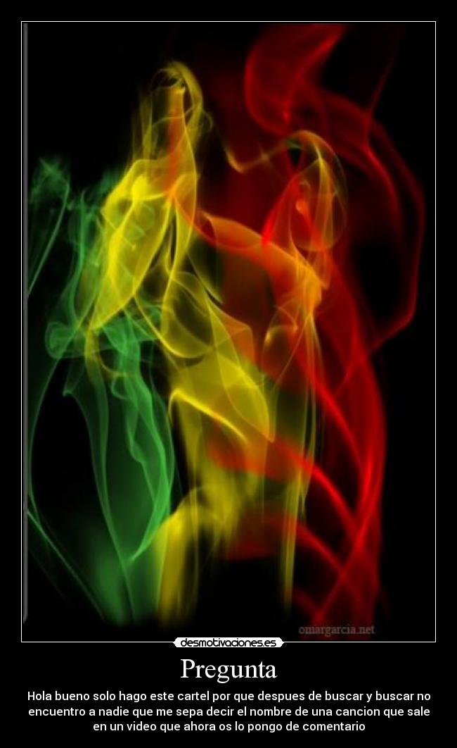 Pregunta - Hola bueno solo hago este cartel por que despues de buscar y buscar no
encuentro a nadie que me sepa decir el nombre de una cancion que sale
en un video que ahora os lo pongo de comentario