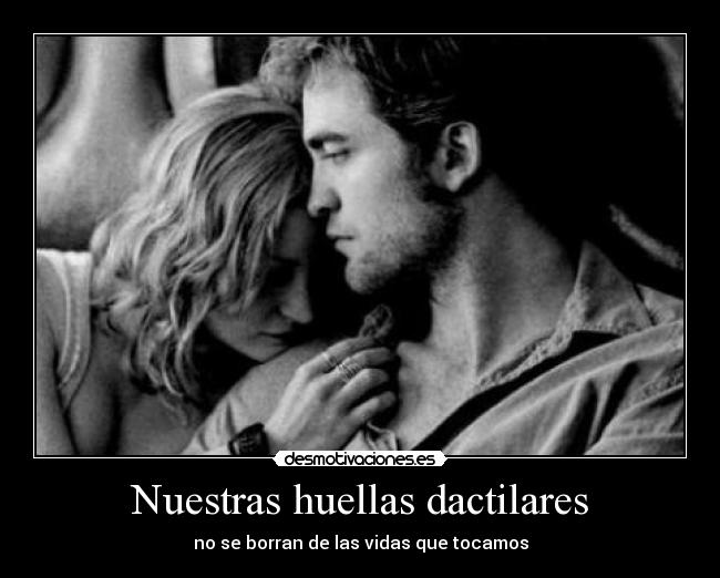 Nuestras huellas dactilares -