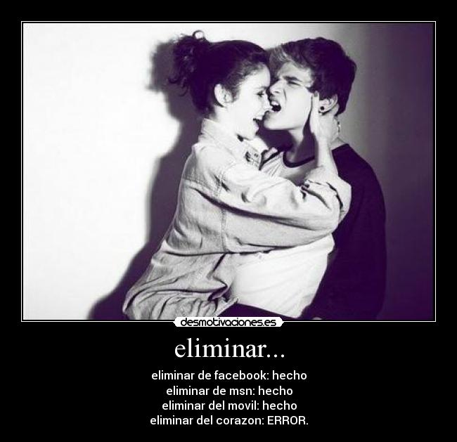 eliminar... -