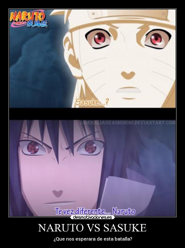 NARUTO VS SASUKE -