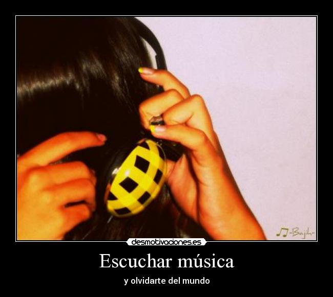 Escuchar música - 