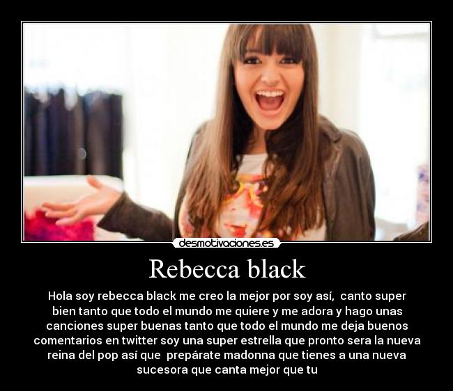 Rebecca black -