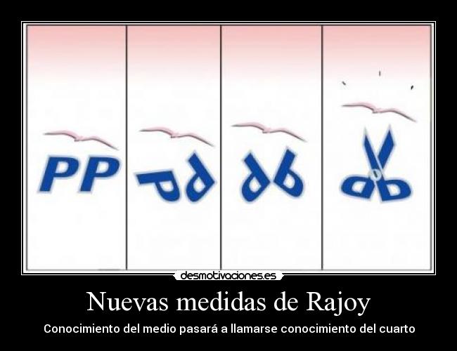 Nuevas medidas de Rajoy - 
