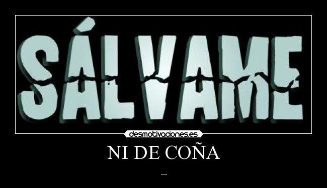 NI DE COÑA -