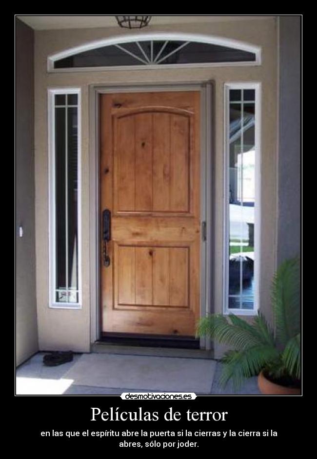 Películas de terror -