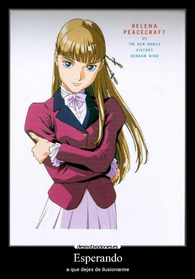 Esperando - a que dejes de ilusionarme