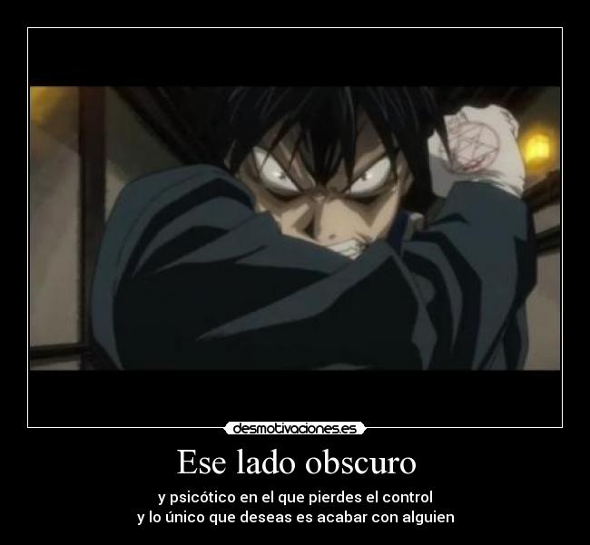 carteles anime full metal alchemist roy mustang desmotivaciones