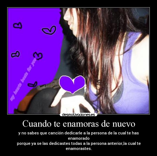 Cuando te enamoras de nuevo - 
