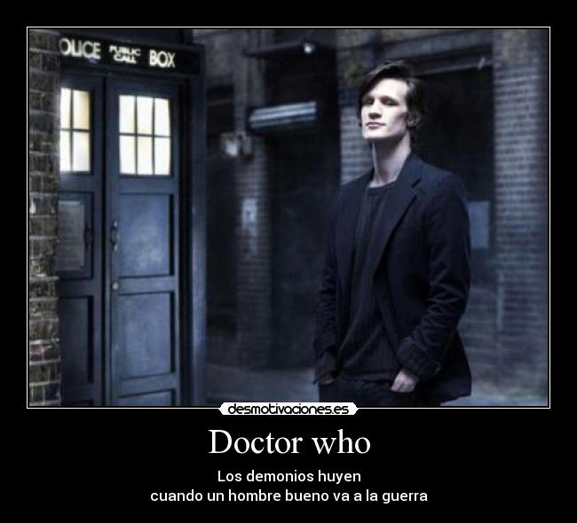 carteles doctor who frase desmotivaciones