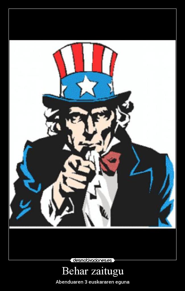 Behar zaitugu - Abenduaren 3 euskararen eguna