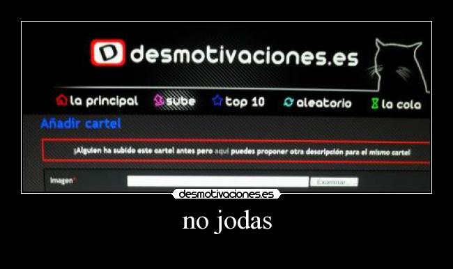 no jodas - 
