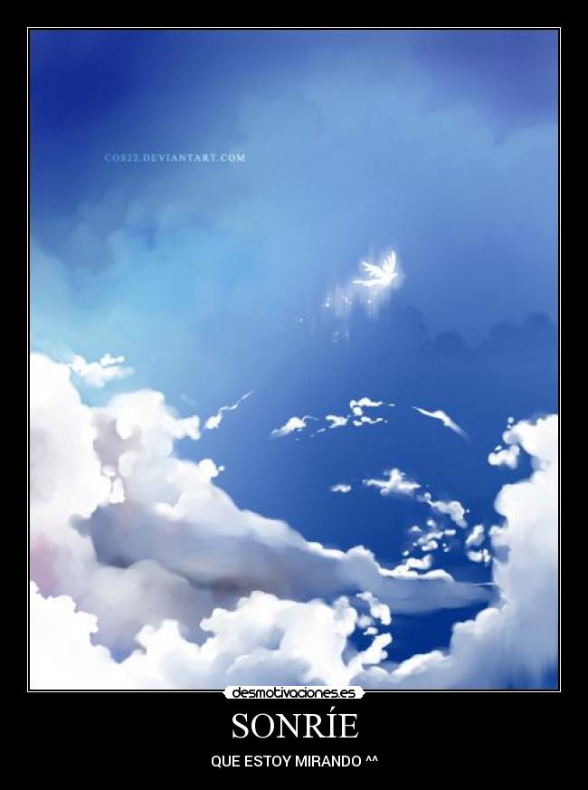 SONRÍE - QUE ESTOY MIRANDO ^^