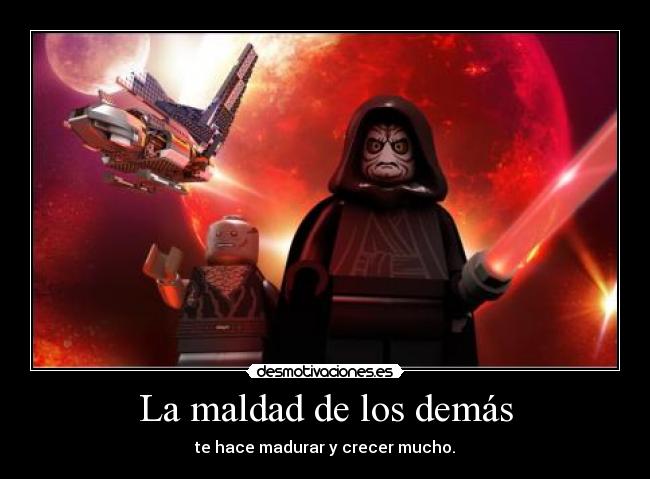 carteles lego maldad desmotivaciones