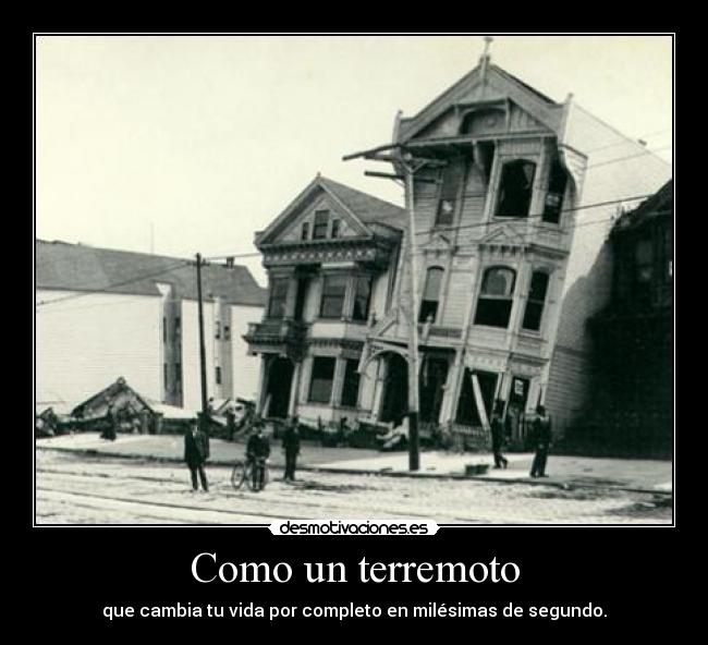 Como un terremoto - 